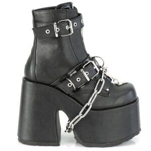 Gothic Platform Heel Ankle Boots